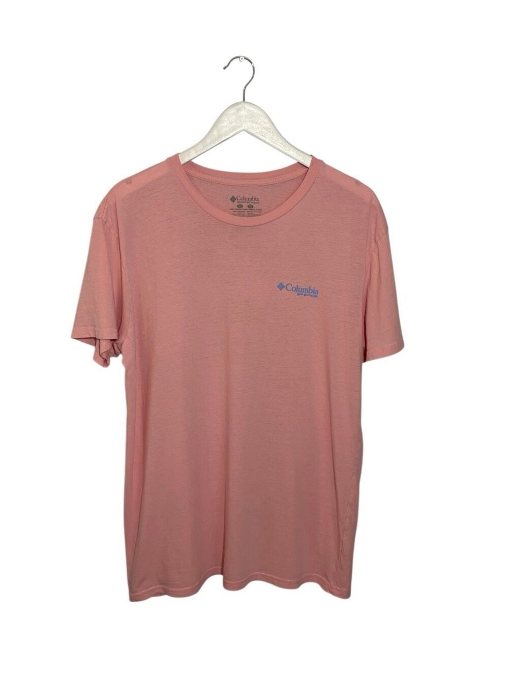 Columbia PFG light pink short sleeve graphic t-shirt - XL